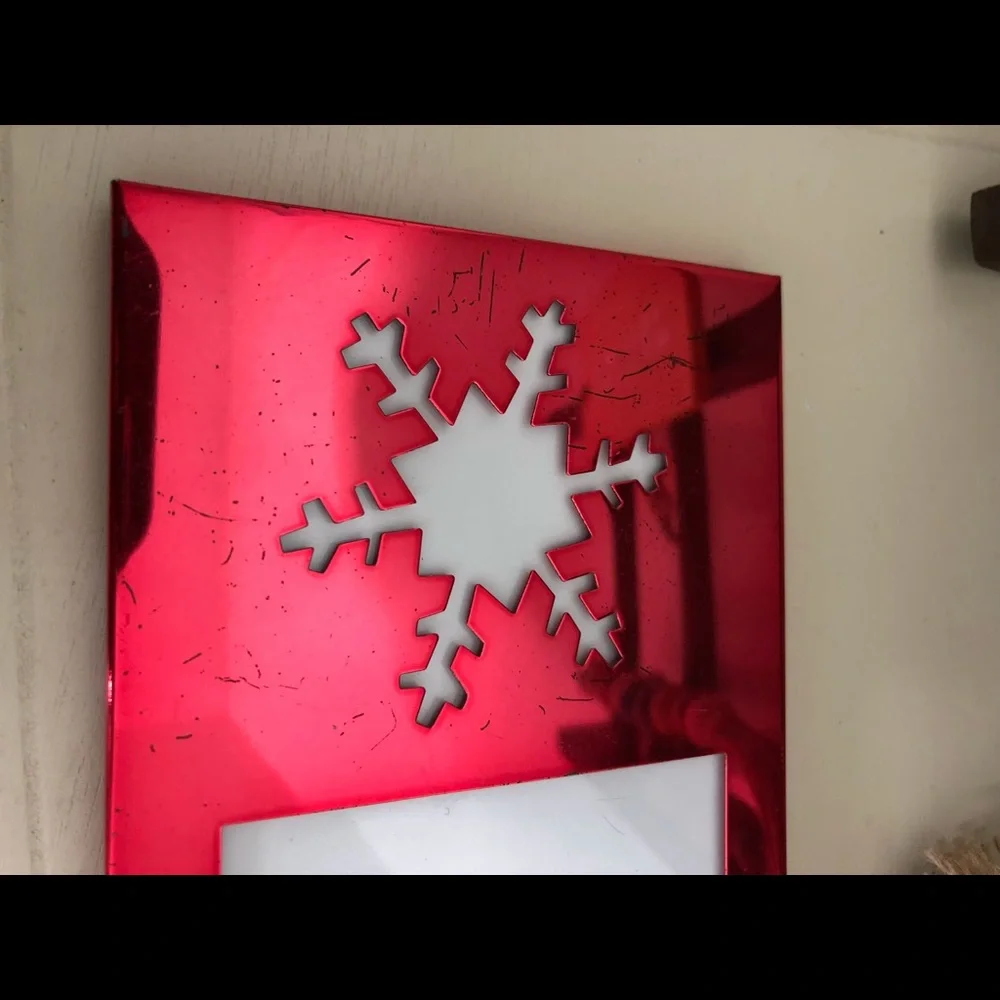 Snowflake Photo Frame